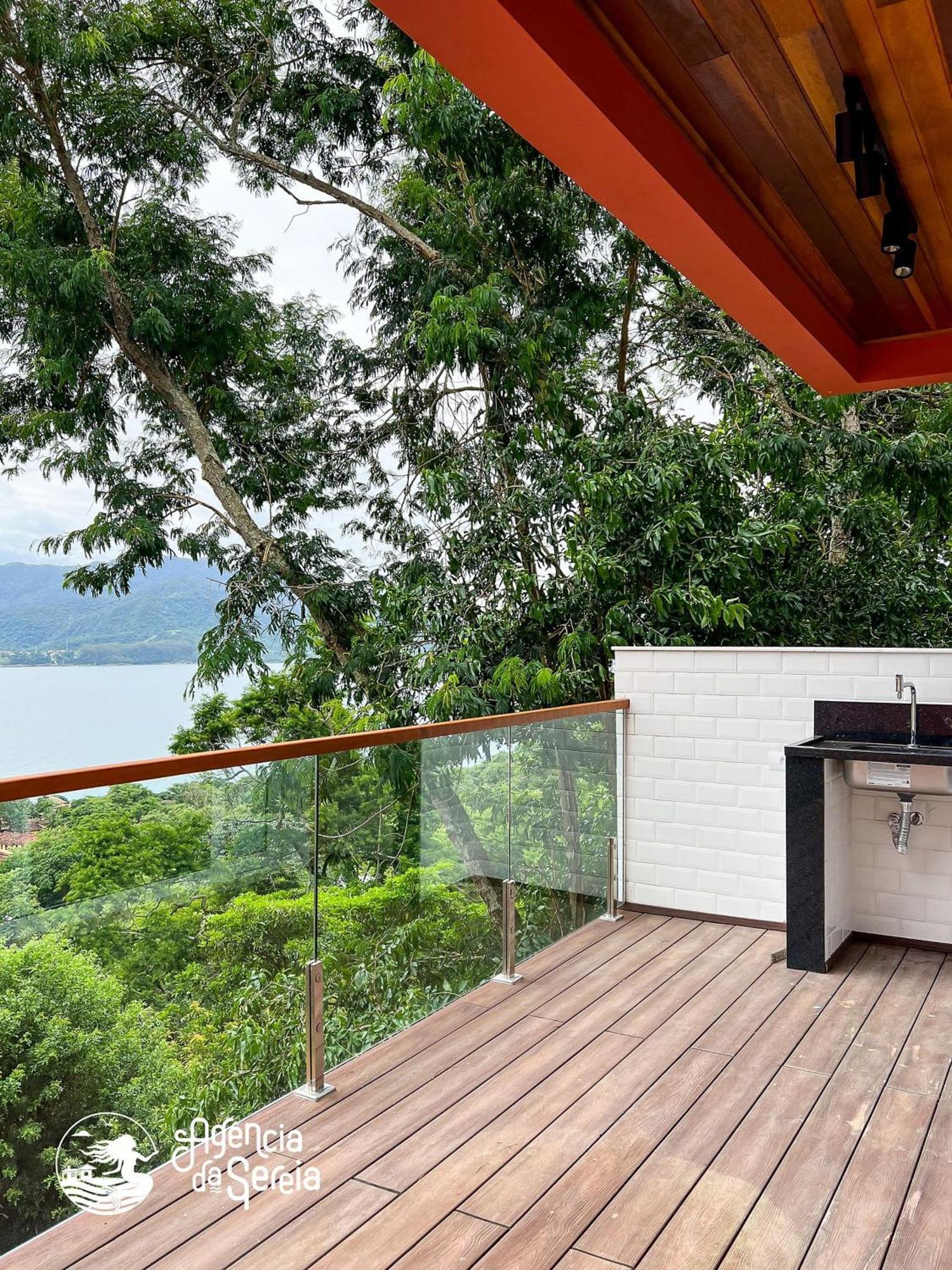 Linda Casa Com Vista Incrivel Em Condominio No Sul Da Ilha 伊利亚贝拉 外观 照片