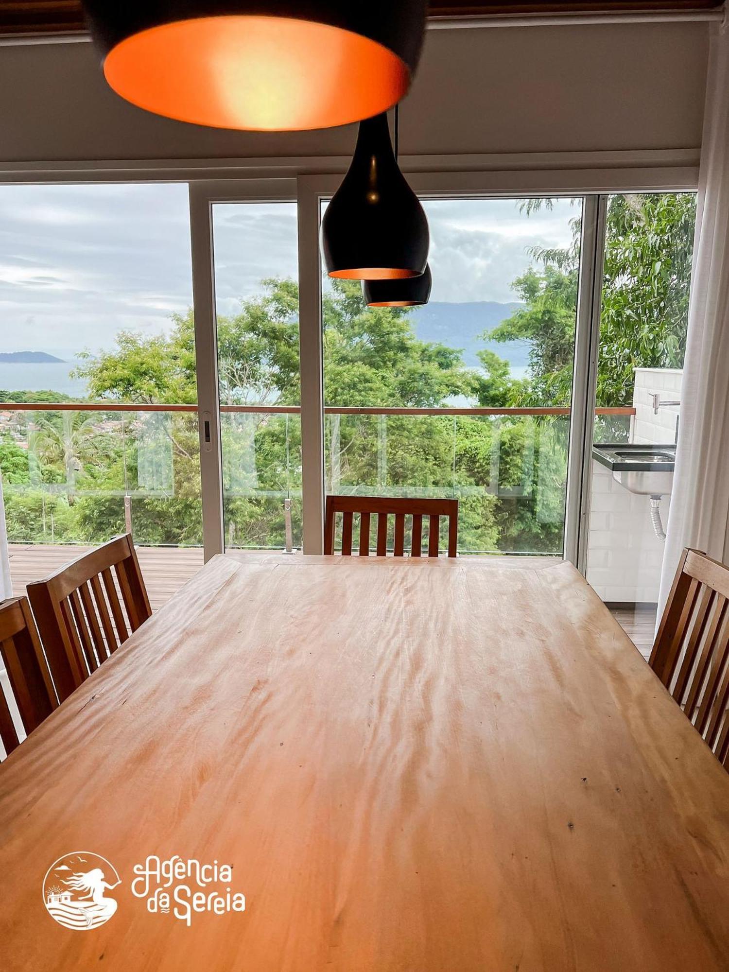 Linda Casa Com Vista Incrivel Em Condominio No Sul Da Ilha 伊利亚贝拉 外观 照片