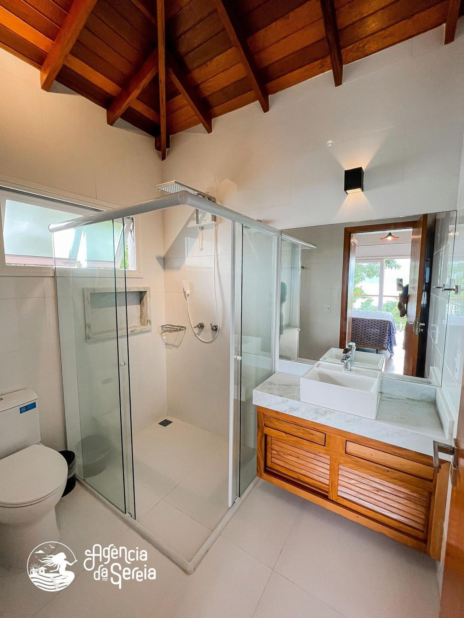 Linda Casa Com Vista Incrivel Em Condominio No Sul Da Ilha 伊利亚贝拉 外观 照片