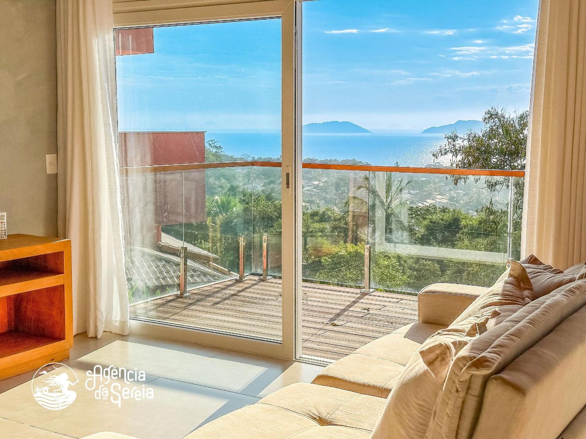 Linda Casa Com Vista Incrivel Em Condominio No Sul Da Ilha 伊利亚贝拉 外观 照片