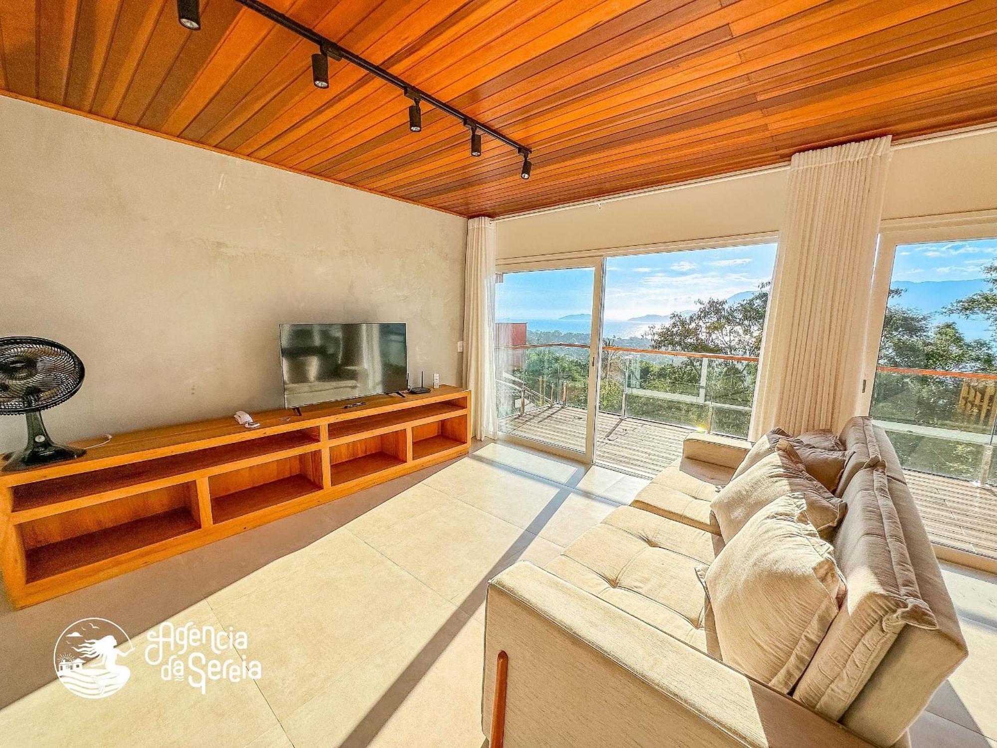 Linda Casa Com Vista Incrivel Em Condominio No Sul Da Ilha 伊利亚贝拉 外观 照片