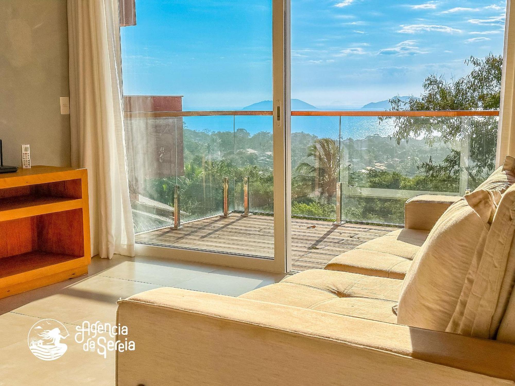 Linda Casa Com Vista Incrivel Em Condominio No Sul Da Ilha 伊利亚贝拉 外观 照片