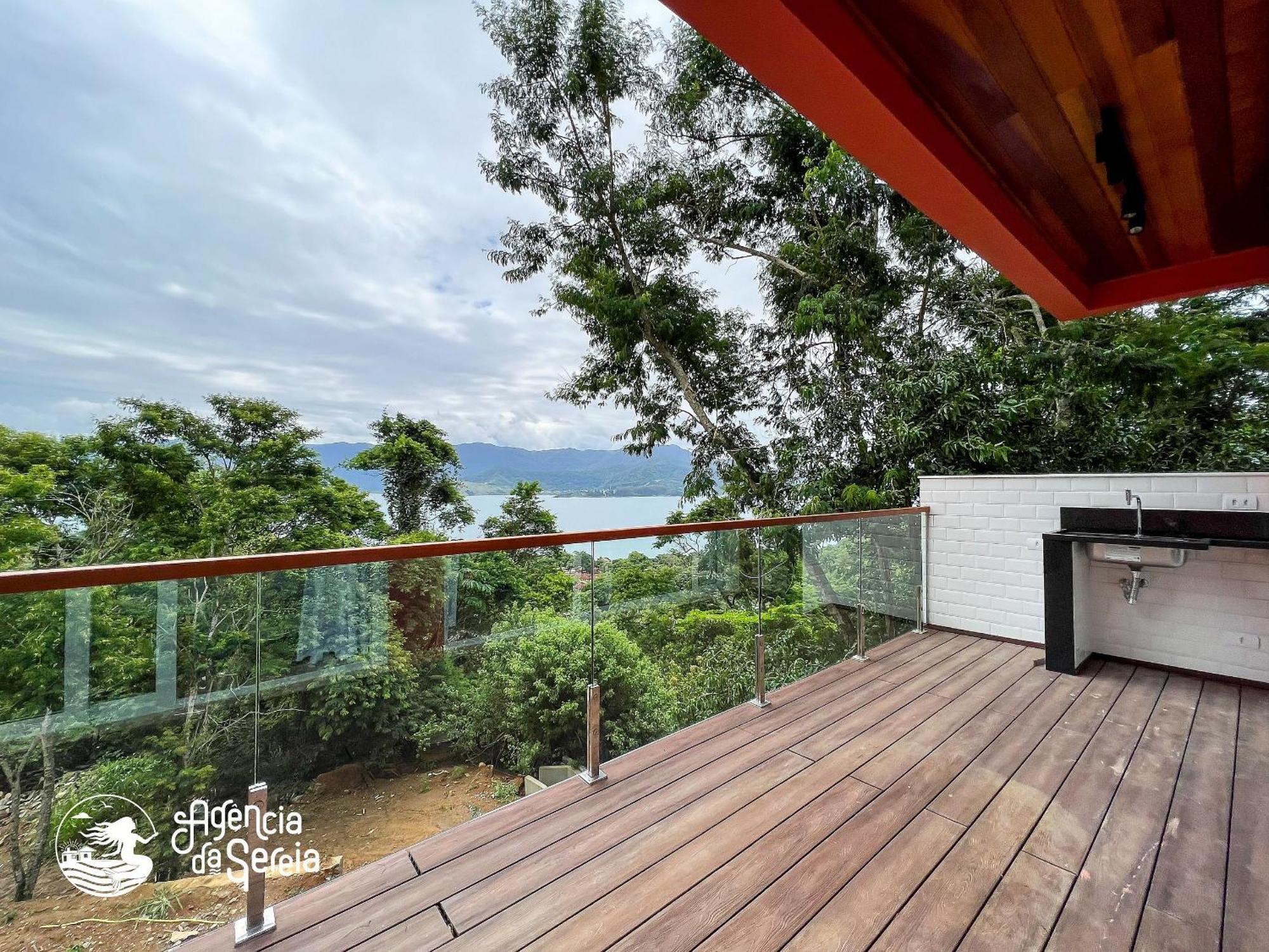 Linda Casa Com Vista Incrivel Em Condominio No Sul Da Ilha 伊利亚贝拉 外观 照片