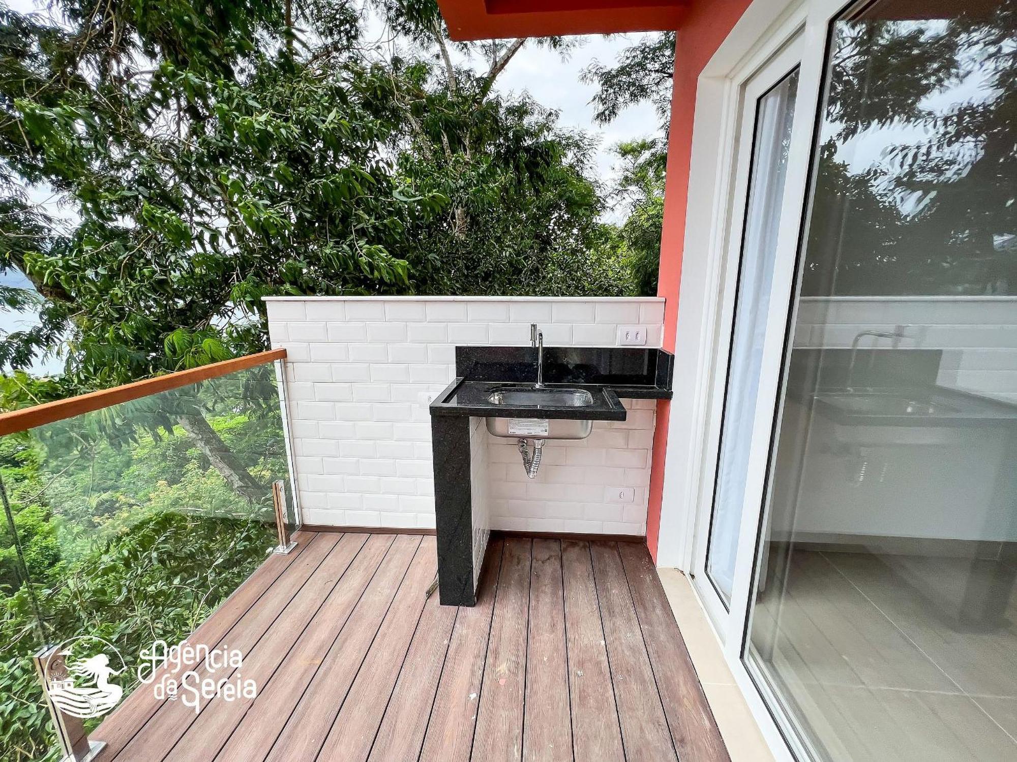 Linda Casa Com Vista Incrivel Em Condominio No Sul Da Ilha 伊利亚贝拉 外观 照片