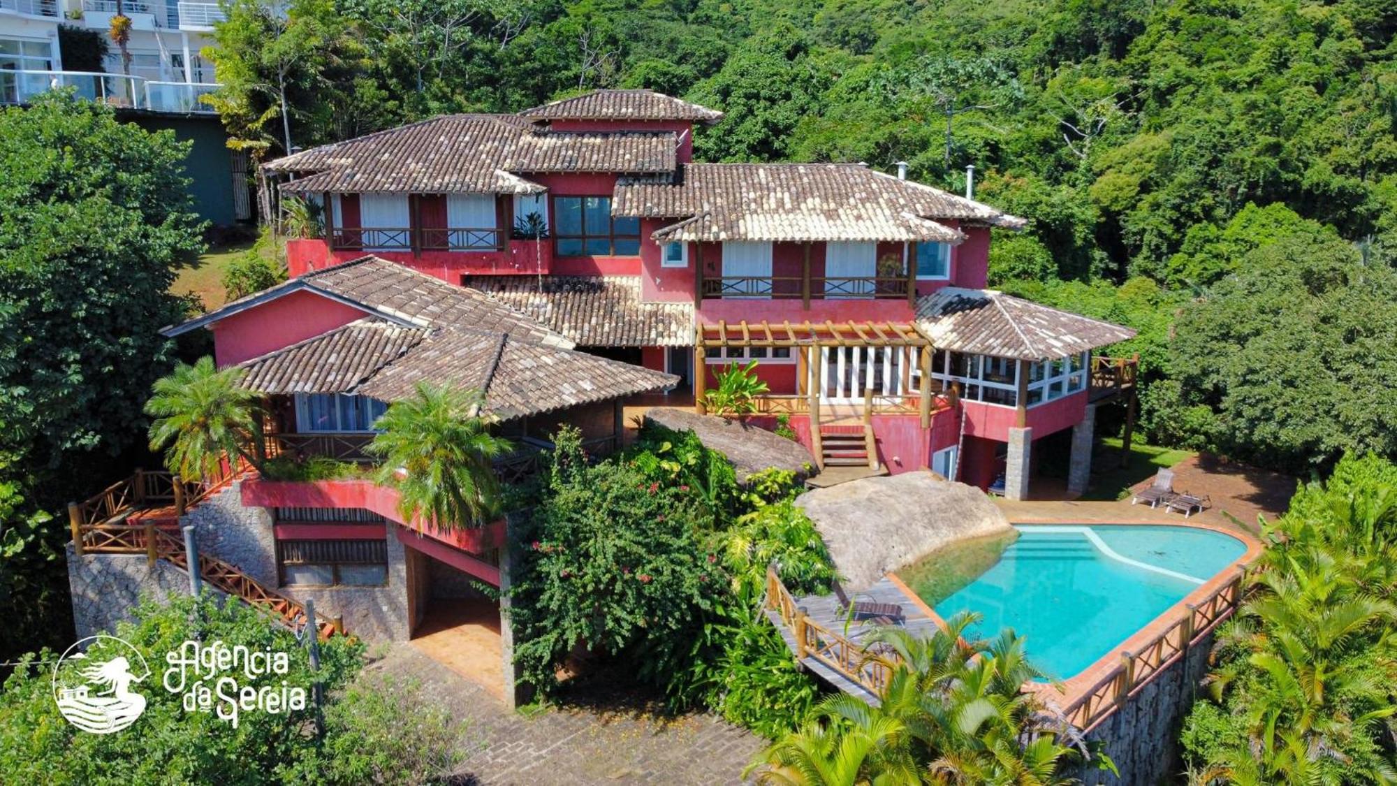 Linda Casa Com Vista Incrivel Em Condominio No Sul Da Ilha 伊利亚贝拉 外观 照片